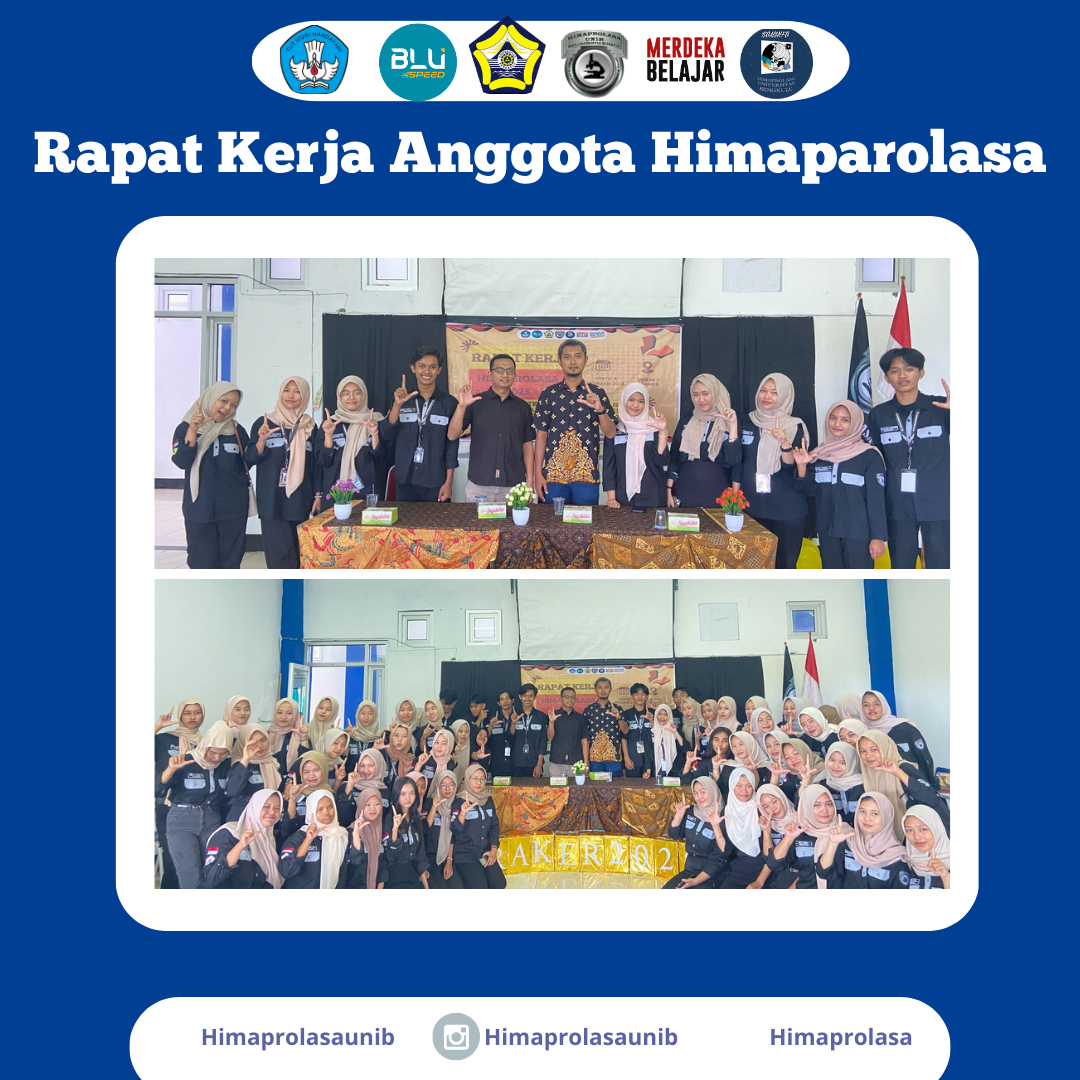 Rapat Kerja dan Plantikan Anggota Himaprolasa Priode 2025