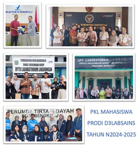 Mahasiswa D3 Laboratorium Sains Jalani Magang di Berbagai Lembaga Pengujian dan Industri untuk Kuliah PKL di Semester 5
