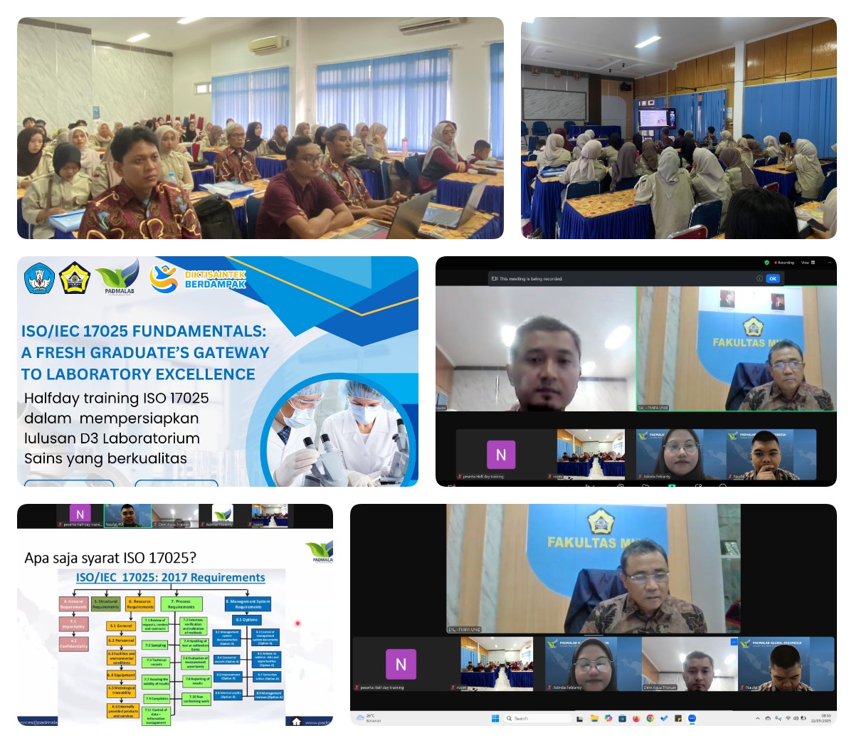 Half Day Training ISO/IEC17025 Bersama Padmalab Half Day Training ISO/IEC17025 Bersama Padmalab