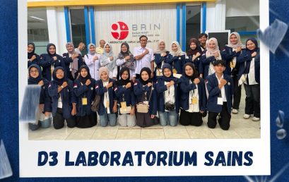 Perkuat Wawasan Riset Prodi D3 Laboratorium Sains Gelar Kunjungan Ilmiah ke Badan Riset dan Inovasi Nasional (BRIN)