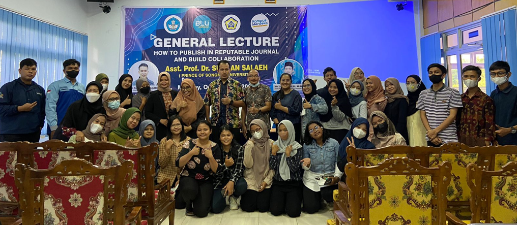 DEPARTMENT OF CHEMISTRY FACULTY OF MIPA INVITES FOREIGN RESEARCHERS AND STUDENTS