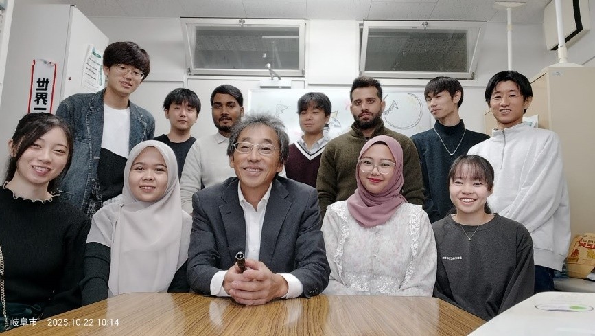 Mahasiswa Program Magister (S2) Kimia dari Universitas Bengkulu Ikut Serta dalam Program Penelitian Jangka Pendek di Universitas Gifu, Jepang