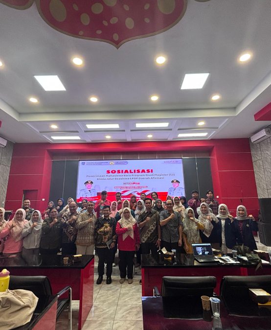 Buka Peluang Emas bagi Putra-Putri Daerah, S2 Kimia FMIPA Universitas Bengkulu Gelar Sosialisasi Beasiswa LPDP Afirmasi 2026