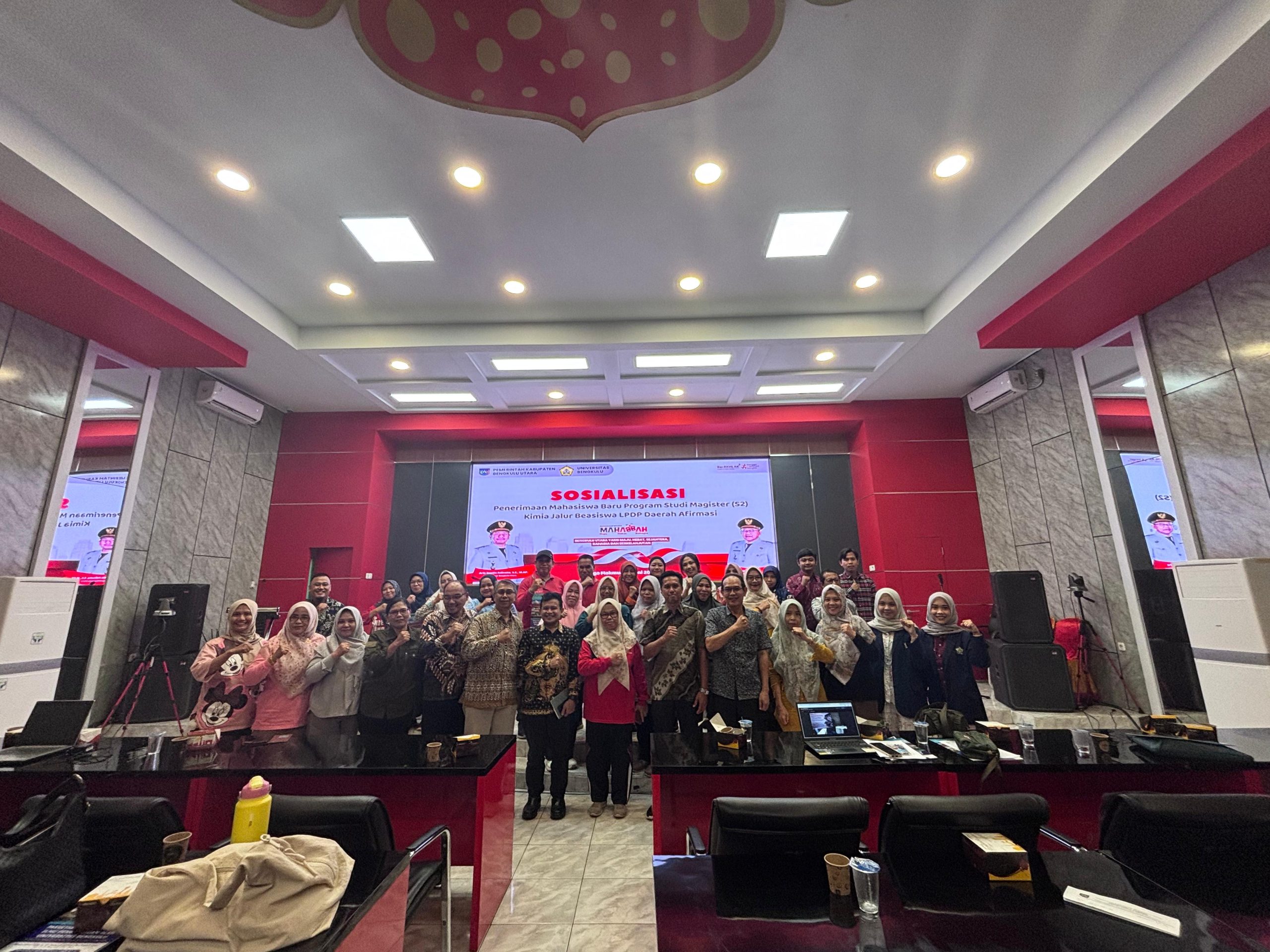 Buka Peluang Emas bagi Putra-Putri Daerah, S2 Kimia FMIPA Universitas Bengkulu Gelar Sosialisasi Beasiswa LPDP Afirmasi 2026 Buka Peluang Emas bagi Putra-Putri Daerah, S2 Kimia FMIPA Universitas Bengkulu Gelar Sosialisasi Beasiswa LPDP Afirmasi 2026