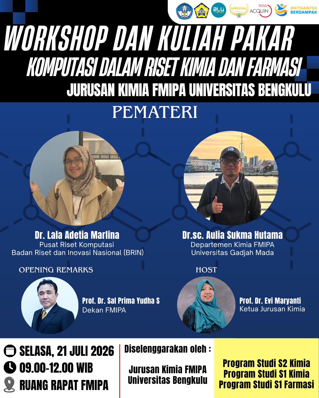 Kegiatan Workshop dan Kuliah Pakar