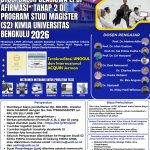Peluang Emas! Studi S2 Kimia Universitas Bengkulu Jalur Beasiswa LPDP Afirmasi Tahap 2 Tahun 2026 Resmi Dibuka