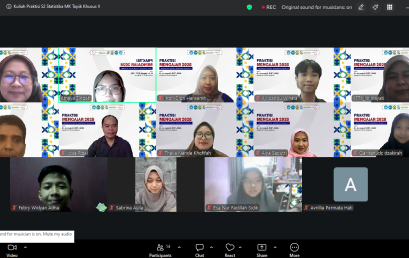 Sinergi Akademisi dan Praktisi, Prodi S2 Statistika UNIB Hadirkan Kepala BPS Kota Bengkulu dalam Kuliah Topik Khusus