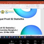 Rapat Dosen Prodi S2 Statistika