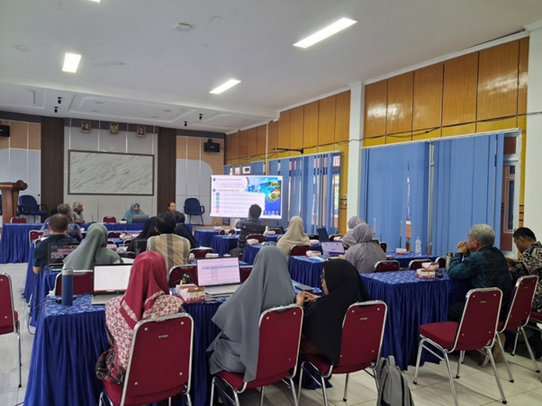 Pemaparan Visi, Misi, Tujuan, dan Strategi Prodi S2 Statistika pada Rapat Senat FMIPA Universitas Bengkulu