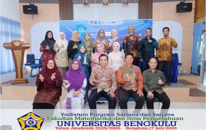 Program Studi S2 Statistika FMIPA Universitas Bengkulu Luluskan 3 Magister Statistika pada Yudisium Periode ke-67