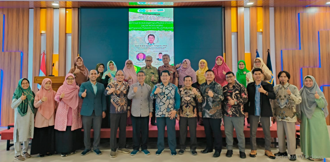 Biology Department, FMIPA UNIB strengthens collaboration with the Faculty of Biology UGM through the signing of the Memorandum of Agreement (MoA)