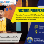 Biology Department Hosting the Visiting Professor Program : Prof. Dr. Agr. Ir. Muhammad Cahyadi., S.Pt, M.Biotech., IPM From Universitas Sebelas Maret (UNS)