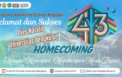 Selamat Dies Natalis Universitas Bengkulu Ke-43