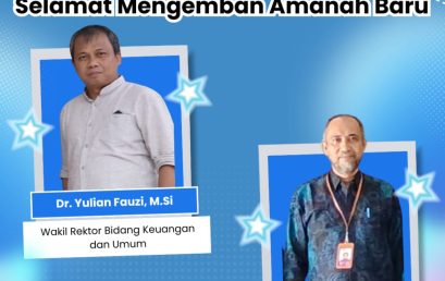 Selamat kepada Wakil Rektor Terpilih