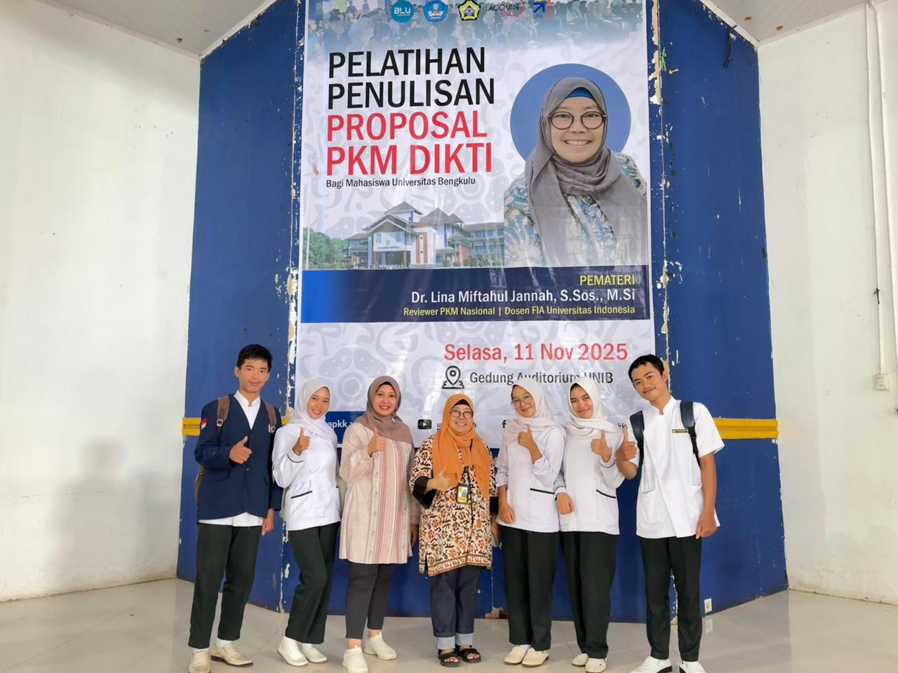 Pelatihan Penulisan Proposal Program Kreativitas Mahasiswa Universitas Bengkulu Tahun 2025