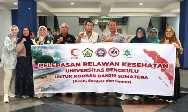 Pelepasan Relawan Kesehatan Universitas Bengkulu untuk Korban Banjir Sumatera Pelepasan Relawan Kesehatan Universitas Bengkulu untuk Korban Banjir Sumatera