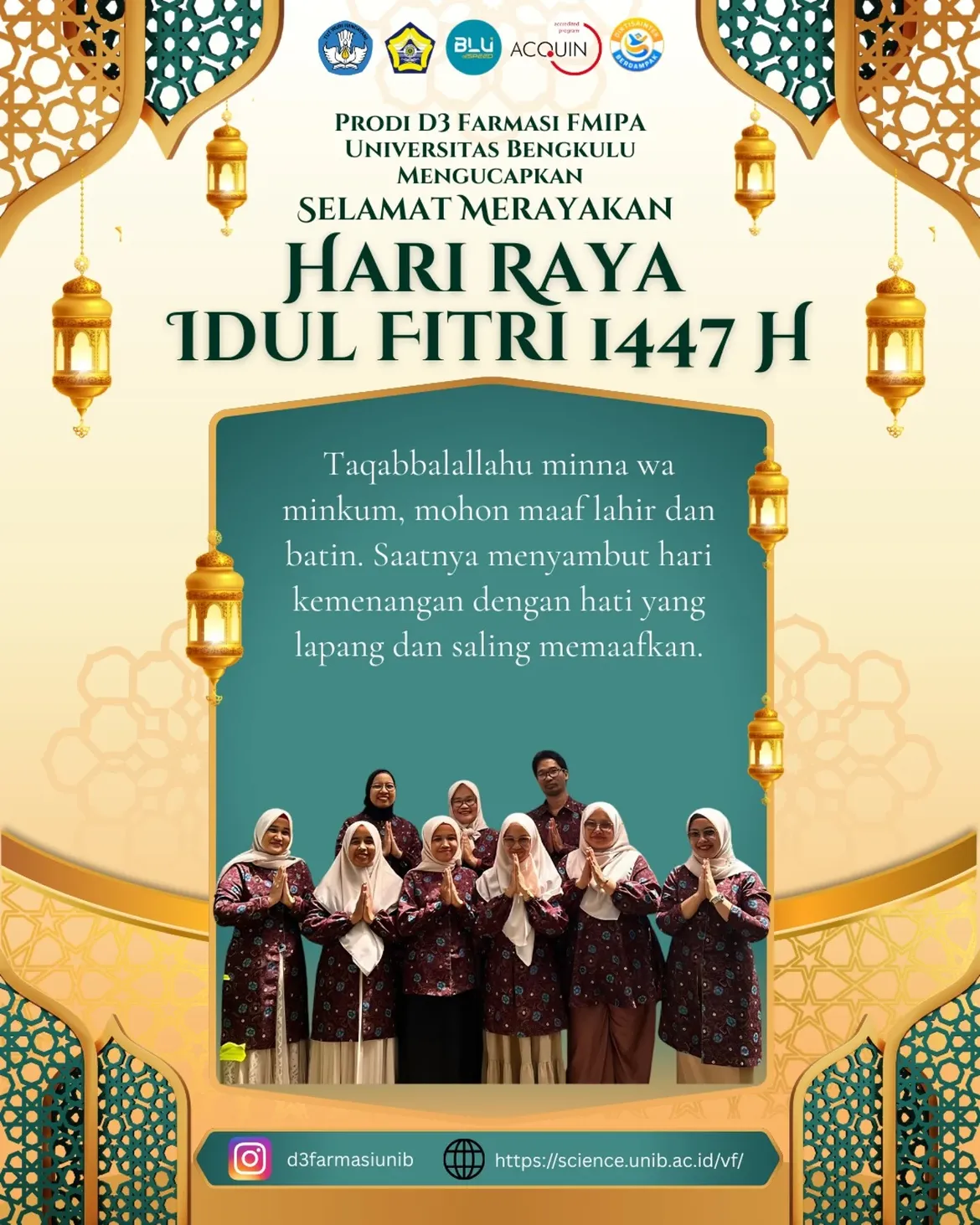 Selamat Hari Raya Idul Fitri (1 Syawal 1447 H)