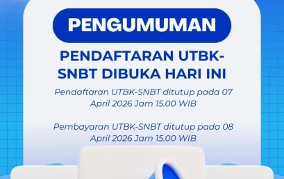 Pendaftaran UTBK-SNBT 2026 Segera Ditutup, Jangan Lewatkan Kesempatan Menjadi Mahasiswa Universitas Bengkulu