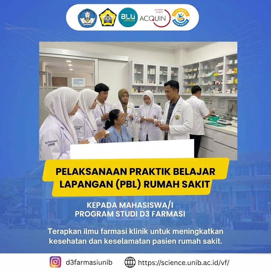 Mengasah Kompetensi Farmasi melalui Praktik Kerja Lapangan di Empat Rumah Sakit