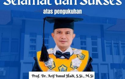 Thanksgiving For The Promotion Of Prof. Dr. Arif Ismul Hadi, S.Si., M.Si As Propessor Faculty Of Mathematics And Natural Science