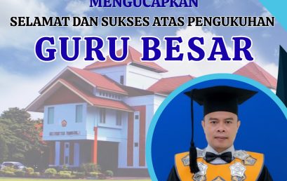 Thanksgiving Ceremony for The Promotion of Prof. Dr. Jose Rizal, S.Si., M.Si. As Propessor Faculty Of Mathematics And Natural Science