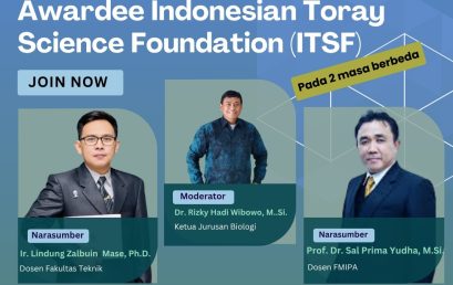 Sukses Digelar, ‘June Lecture Series’ FMIPA Bagikan Tips Tembus Hibah Riset Bergengsi ITSF